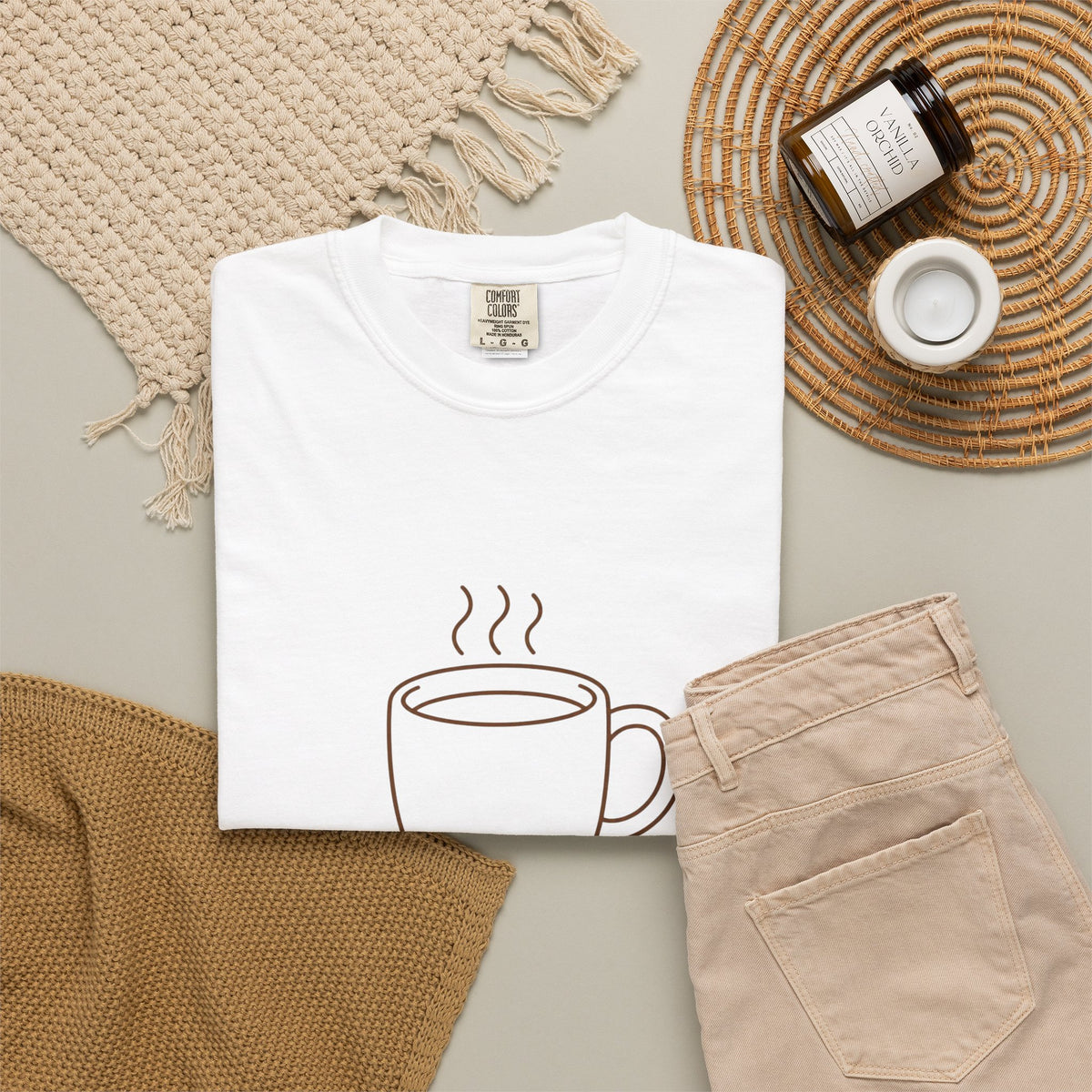 Coffee & Console T-Shirt — Retro Gaming Coffee Tee