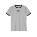 KV Minimalist Ringer T-Shirt — Vintage-Inspired Casual Tee
