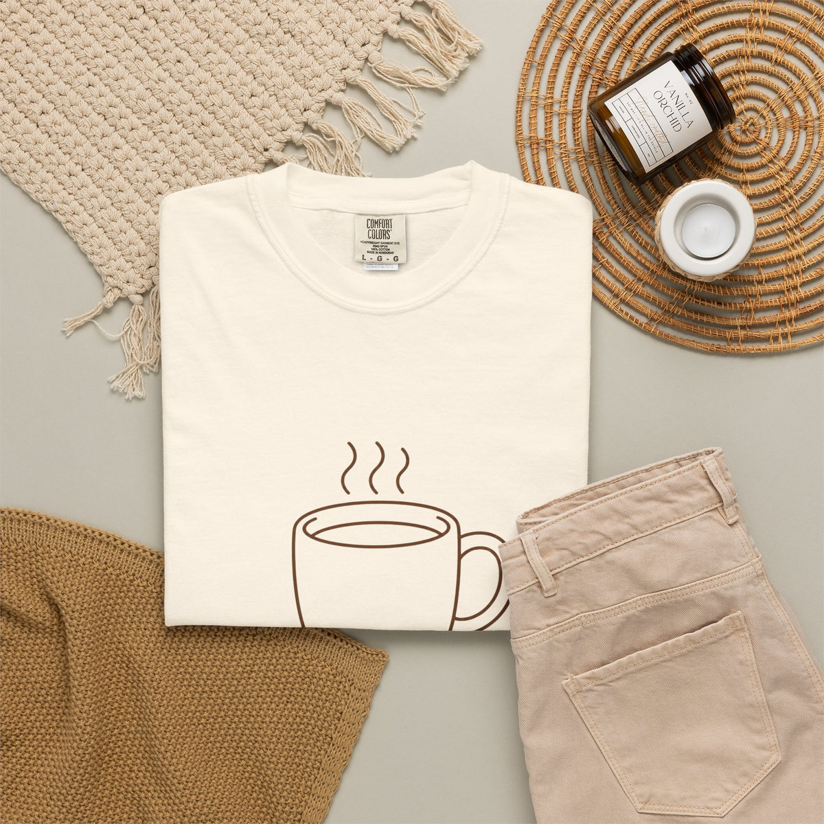 Coffee & Console T-Shirt — Retro Gaming Coffee Tee