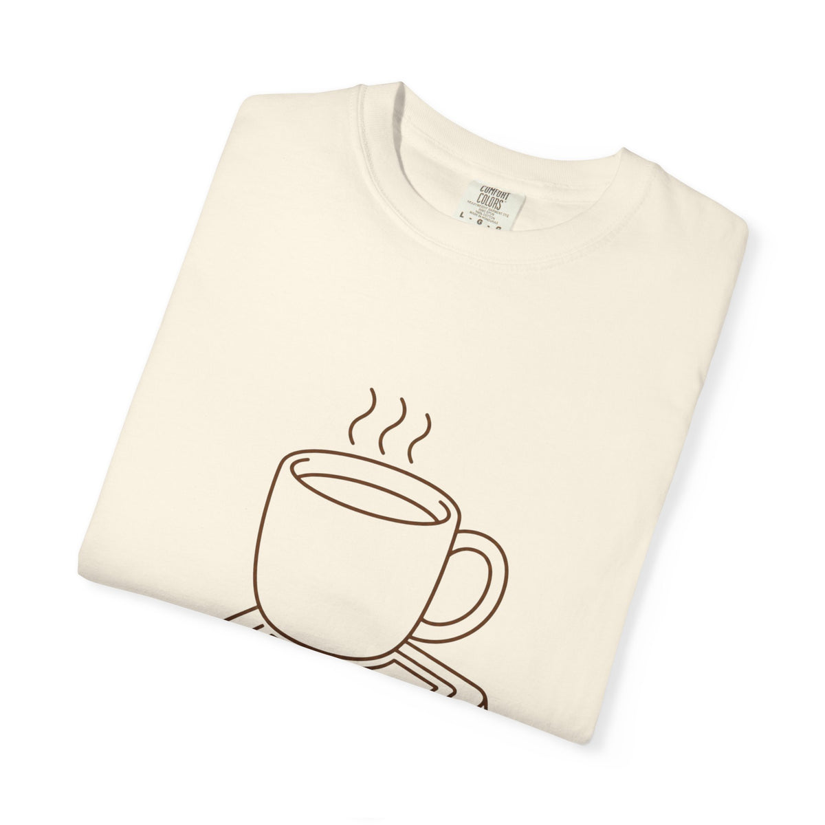 Coffee & Console T-Shirt — Retro Gaming Coffee Tee