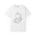 Coffee & Console T-Shirt — Retro Gaming Coffee Tee